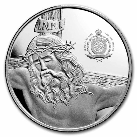 Srebrna Moneta Wonders of Christ: Transfiguration 2025, 1 uncja - rewers