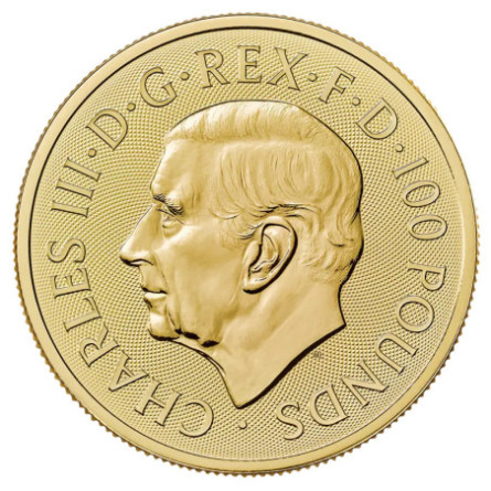 Złota moneta Brytyjski Lew 2025 1 uncja