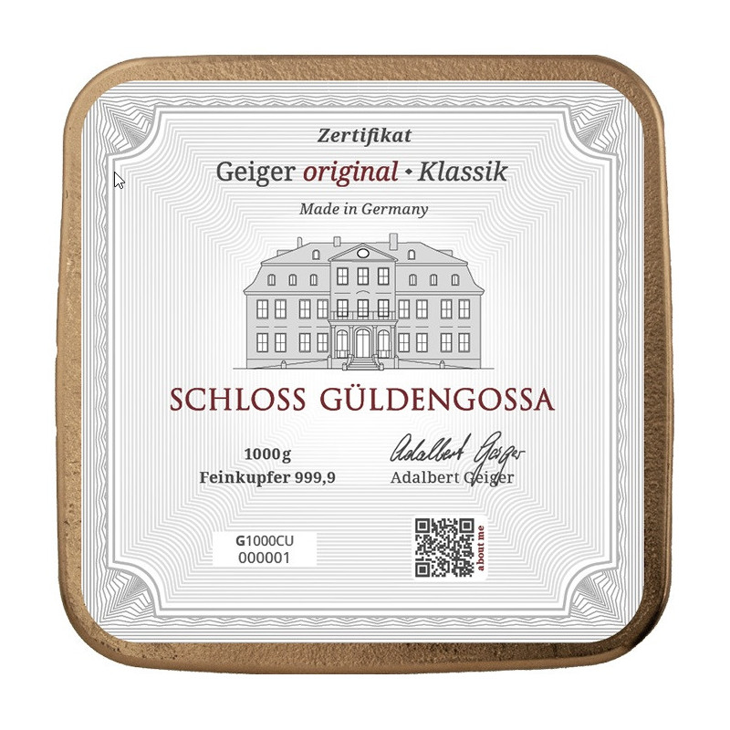 Мідний пруток Geiger Original, 1 кг - назад Мідний пруток Geiger Original, 1 кг - назад