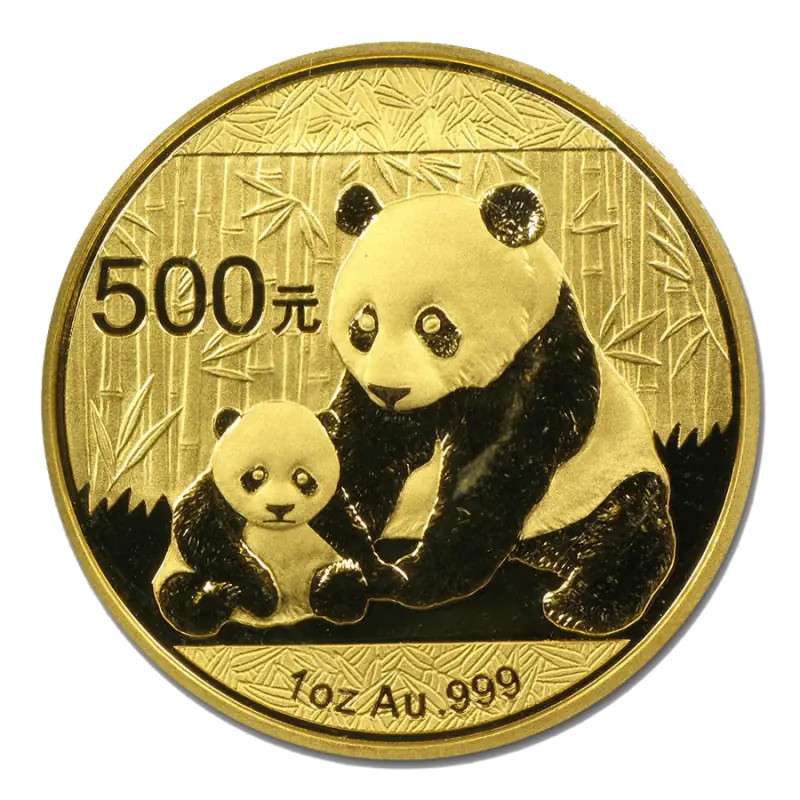 Złota Moneta Chińska Panda różne roczniki 1 uncja