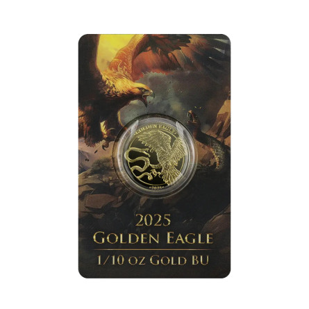 Goldmünze Malta Golden Eagle 2025 Limitierte Auflage, 1/10 Unze