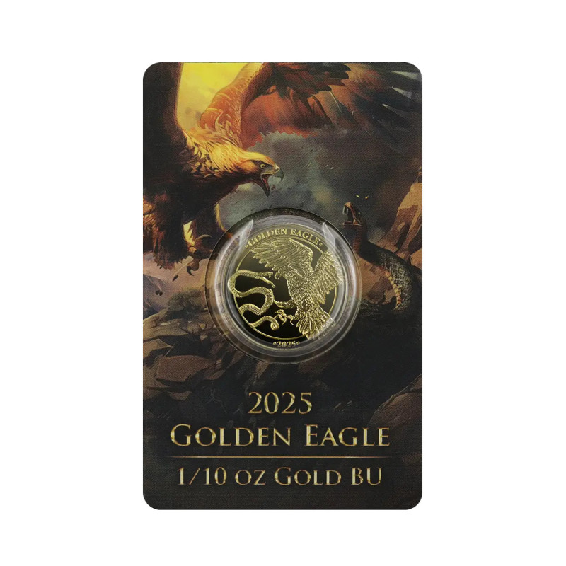 Goldmünze Malta Golden Eagle 2025 Limitierte Auflage, 1/10 Unze