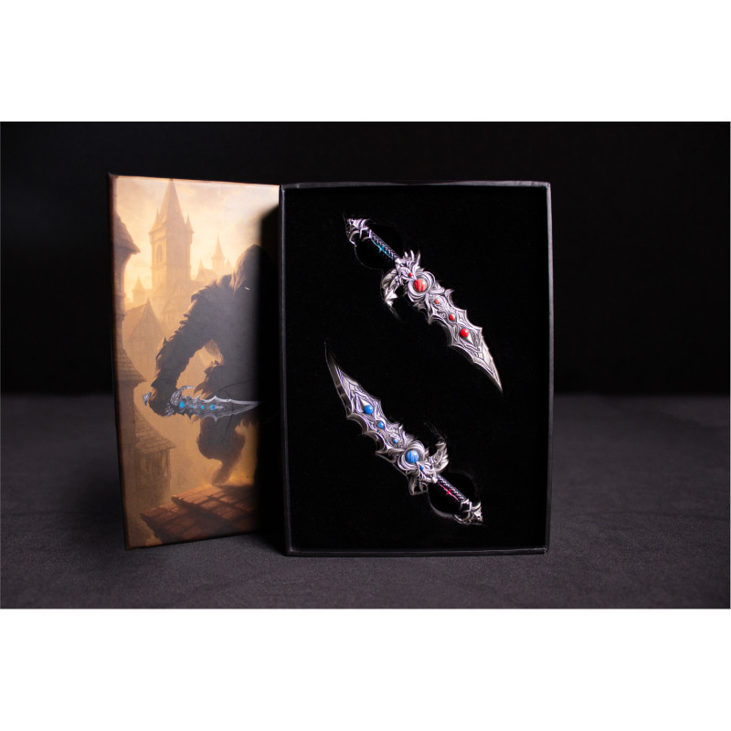 Silver Numismatic Twifang Blades, 2x 1 oz - photo 5
