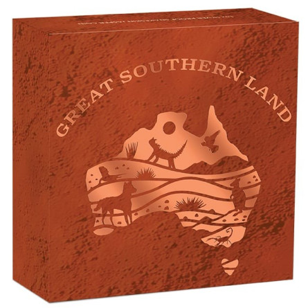 Srebrna Moneta Great Southern Land 2025 Proof, 1 uncja - box