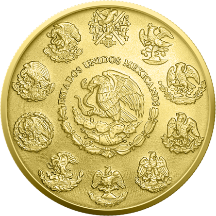 Srebrna Moneta Mexico Libertad 2024 Fractal Destiny, 1 uncja - rewers