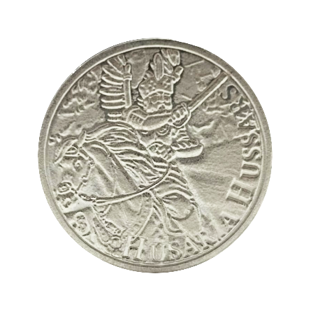 Srebrny Medal Husaria III BU, 1/10 uncji - rewers