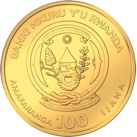 Złota Moneta Sporting Ounce: Cycling 2026, 1/12 uncji - rewers