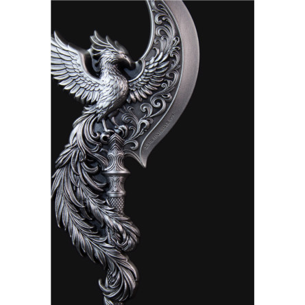 Srebrny Numizmat Phoenix Arcblade, 2,5 uncji - detal 2 Srebrny Numizmat Phoenix Arcblade, 2,5 uncji - detal 2