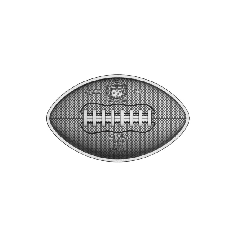 Samoa Touch Down 2025 Silver Coin, 2 oz - obverse