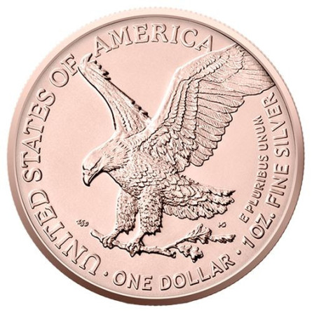 2022 American Eagle Silbermünze: Sommer 1 oz Vorderseite