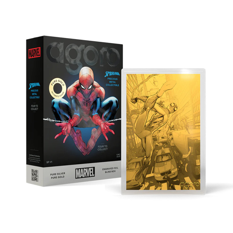Srebrny Banknote Marvel - Spider-Man Folie Blind Box 2025, 5 gramów - 5