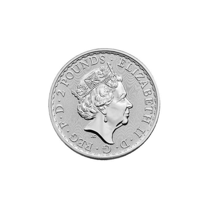 Britannia 2022 - 1Einheit, Vorderseite Britannia 2022 - 1Einheit, Vorderseite