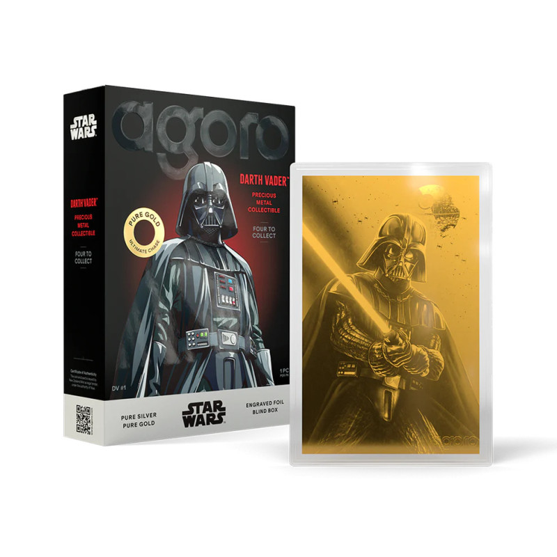Srebrny Banknot Star Wars - Darth Vader Foil Blind Box 2025, 5 gramów - 6 Srebrny Banknot Star Wars - Darth Vader Foil Blind Box 2025, 5 gramów - 6