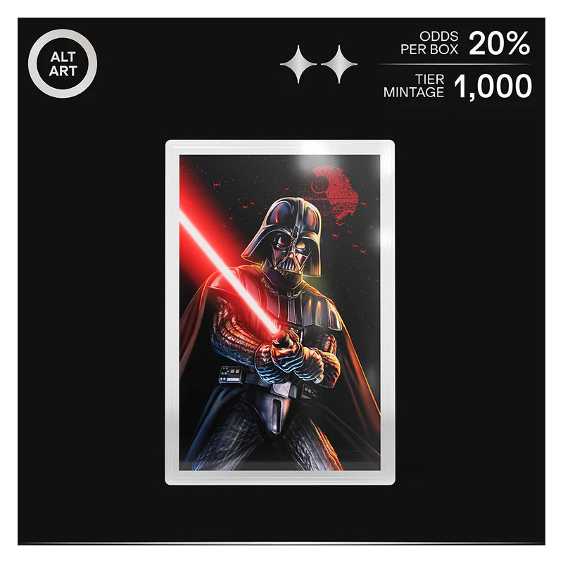 Srebrny Banknot Star Wars - Darth Vader Foil Blind Box 2025, 5 gramów - 3 Srebrny Banknot Star Wars - Darth Vader Foil Blind Box 2025, 5 gramów - 3