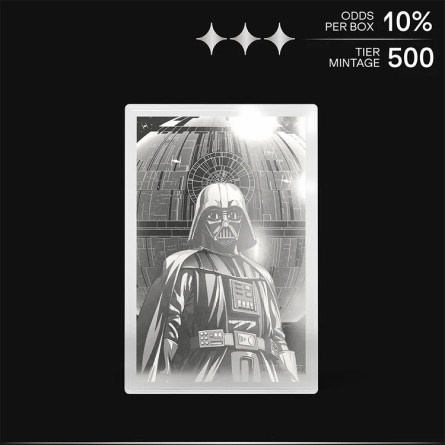 Srebrny Banknot Star Wars - Darth Vader Foil Blind Box 2025, 5 gramów - 4