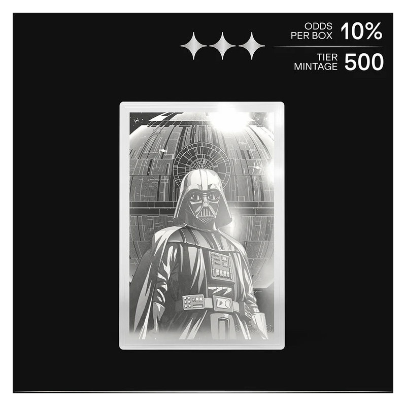 Srebrny Banknot Star Wars - Darth Vader Foil Blind Box 2025, 5 gramów - 4 Srebrny Banknot Star Wars - Darth Vader Foil Blind Box 2025, 5 gramów - 4