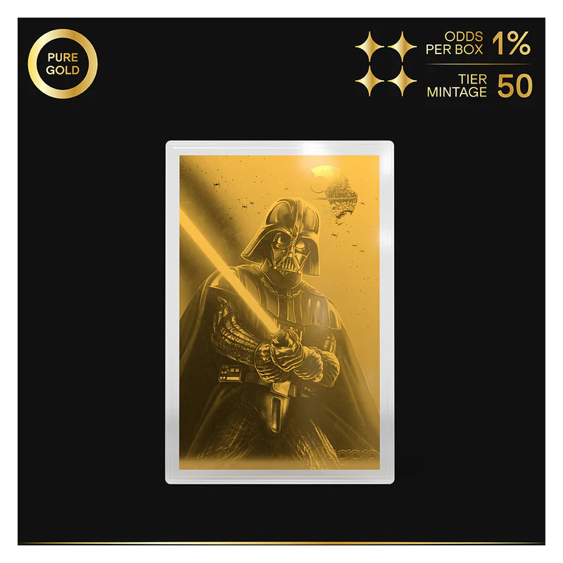 Srebrny Banknot Star Wars - Darth Vader Foil Blind Box 2025, 5 gramów - 5 Srebrny Banknot Star Wars - Darth Vader Foil Blind Box 2025, 5 gramów - 5