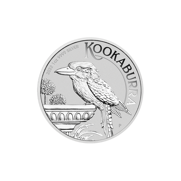 Австралійська кукабурра 2022, 1 унція - реверс Австралійська кукабурра 2022, 1 унція - реверс