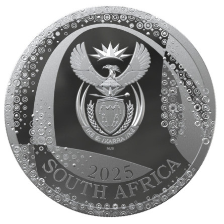 Srebrna Moneta Bateleur Eagle Odysse 2025 front