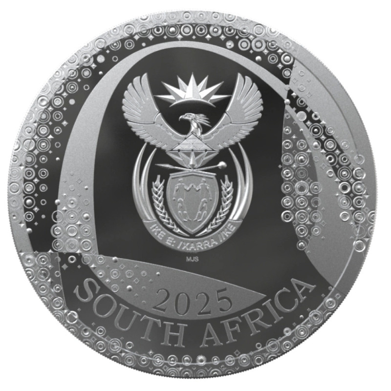 Srebrna Moneta Bateleur Eagle Odysse 2025 Back