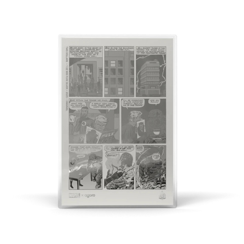 Сребренська банкнота COMIX - Marvel Fantastic Four 5 2025, 1 штука - назад Сребренська банкнота COMIX - Marvel Fantastic Four 5 2025, 1 штука - назад