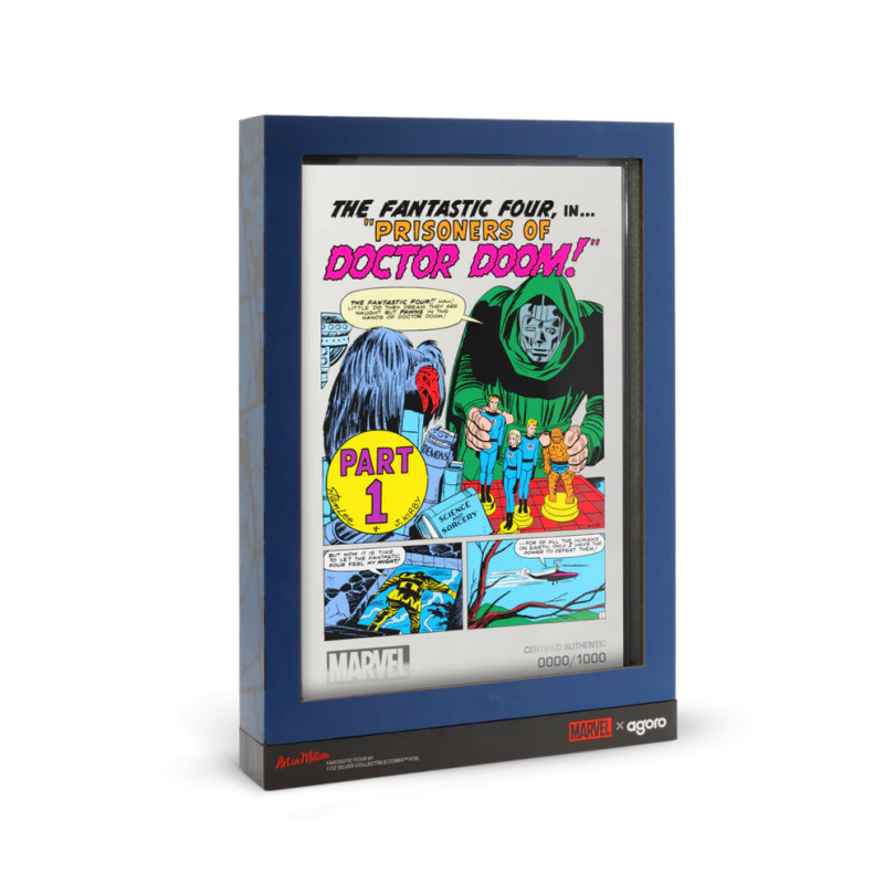 Срібна банкнота COMIX - Marvel Fantastic Four 5 2025, 1 штука - коробка Срібна банкнота COMIX - Marvel Fantastic Four 5 2025, 1 штука - коробка
