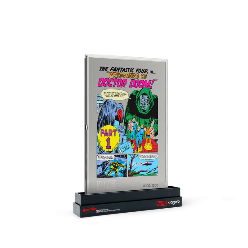 Srebrny Banknot COMIX - Marvel Fantastic Four 5 2025, 1 uncja - stand Srebrny Banknot COMIX - Marvel Fantastic Four 5 2025, 1 uncja - stand