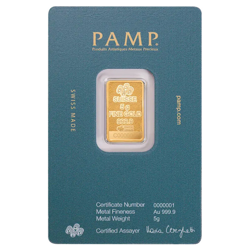 Goldbarren „Arabischer Falke“ PAMP 2026, 5 g Goldbarren „Arabischer Falke“ PAMP 2026, 5 g