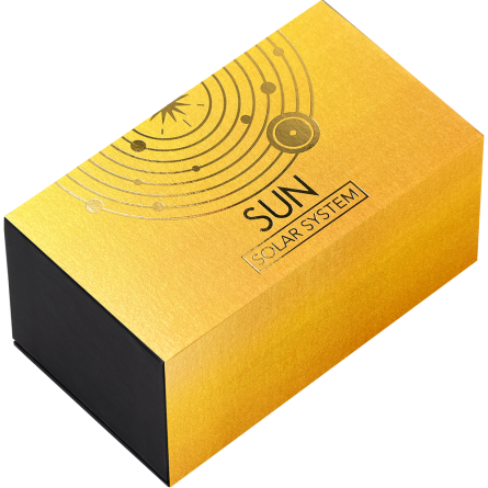 Silber Sonnensystem-Münze: Sonne 2025, 2 Unzen - Box 3 Silber Sonnensystem-Münze: Sonne 2025, 2 Unzen - Box 3