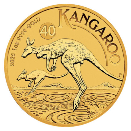 Złota Moneta Australijski Kangur 2026, 1 uncja