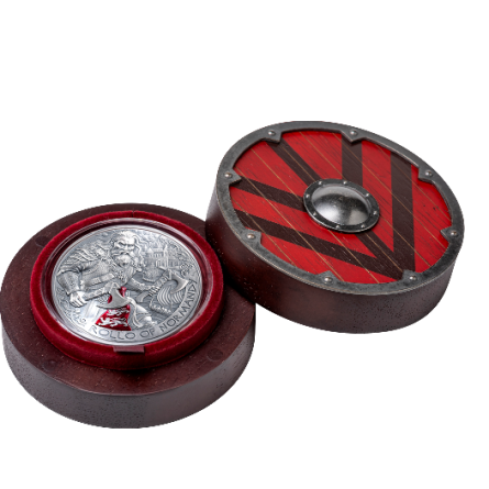 Srebrna Moneta The Way to Valhalla:Rollo of Normandy 2026, 2 uncje - box