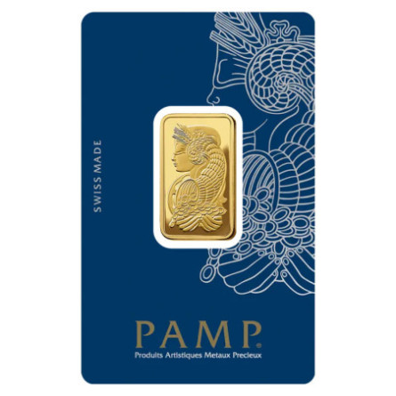 PAMP Fortuna 1/2 oz Investment Gold Bar