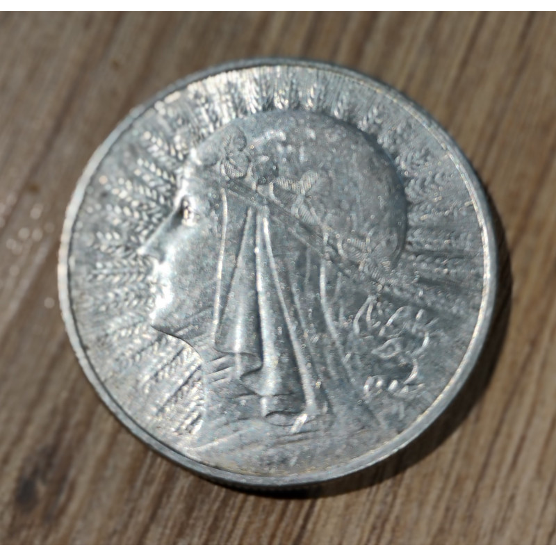 Srebrna Moneta 10zł Głowa Kobiety 1932-1933, 22g front