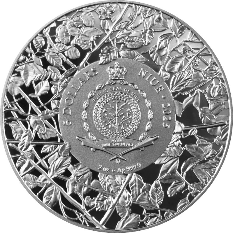 Silver Coin Representatives of the Species: Red Panda 2025, 2 ounces