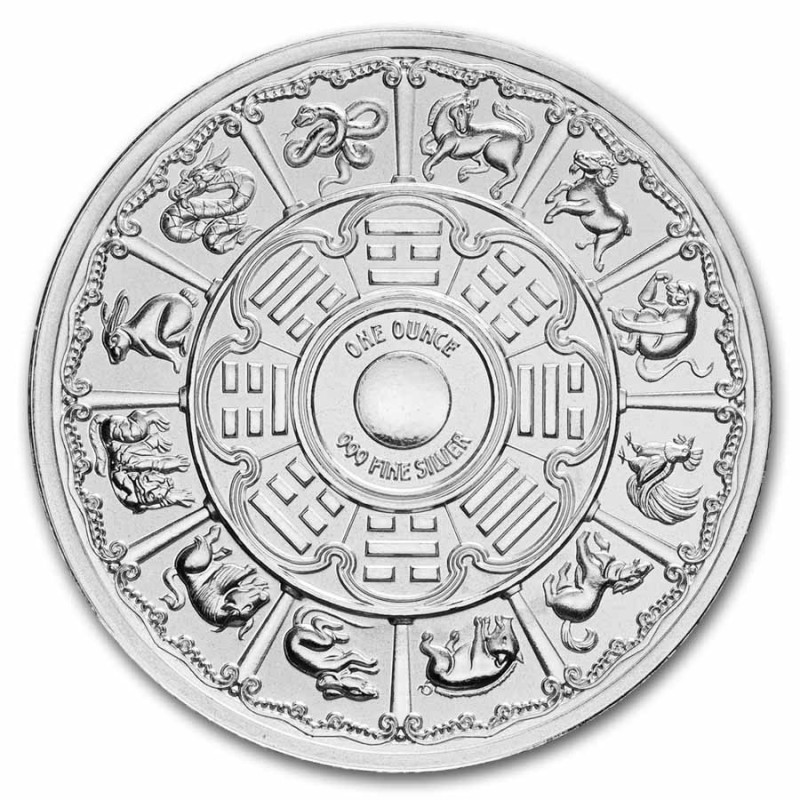 Srebrny Medal Year of the Horse 2026, 1 uncja - awers