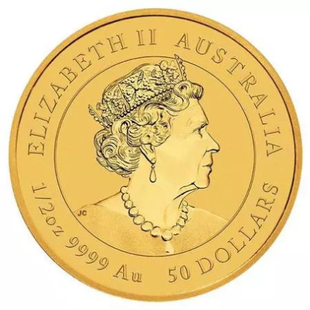 Gold Coin Lunar III Year of the Rabbit 2023, 1 ounce - reverse side
