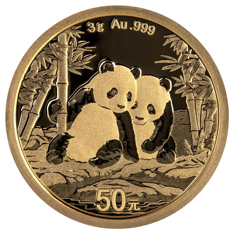 Złota Moneta Chińska Panda 2026, 3g