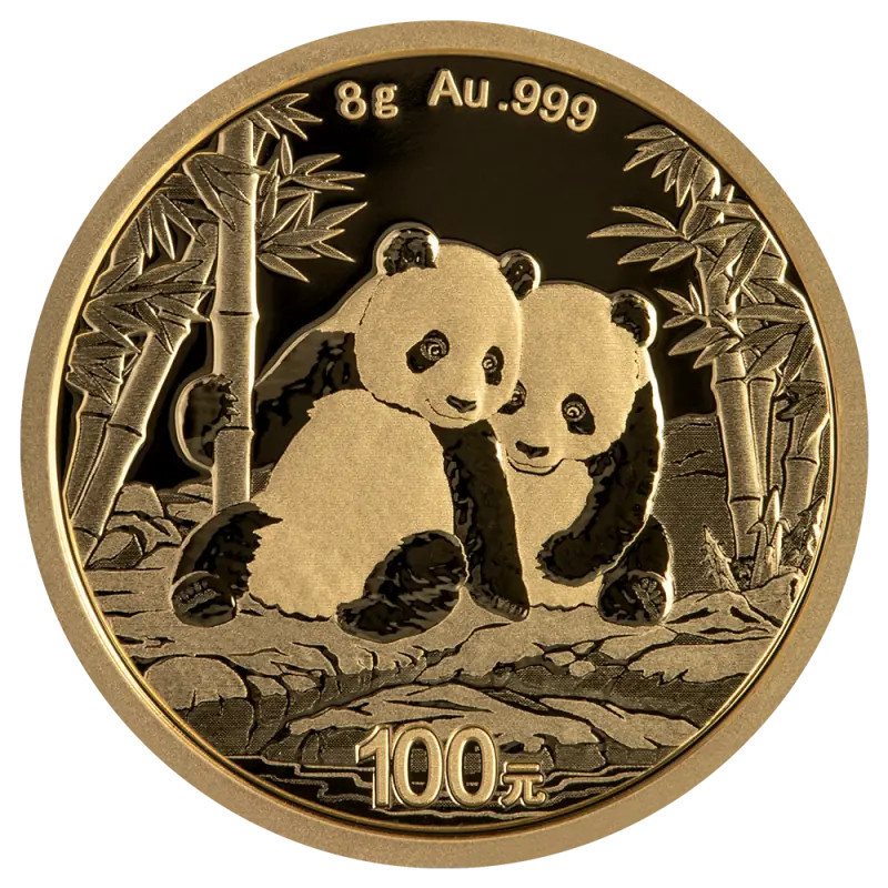 Złota Moneta Chińska Panda 2026, 8g