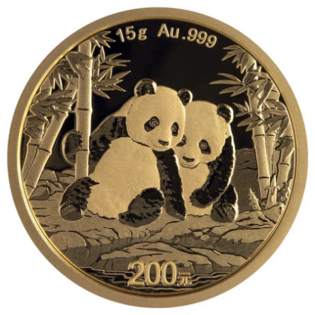 Złota Moneta Chińska Panda 2026, 15g