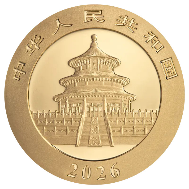 Złota Moneta Chińska Panda 2026, 15g