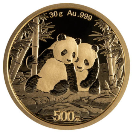 Złota Moneta Chińska Panda 2026, 30g
