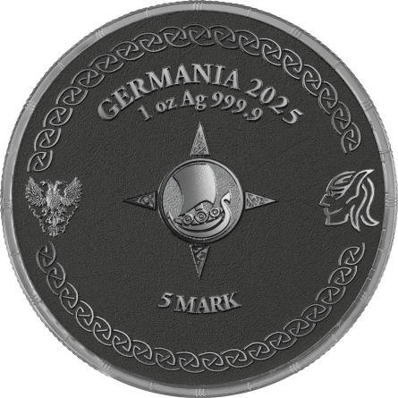 Srebrna Moneta Ragnarök: Sköll & Hati 2024 Geminus, 2x 1 uncja - awers 1 Srebrna Moneta Ragnarök: Sköll & Hati 2024 Geminus, 2x 1 uncja - awers 1