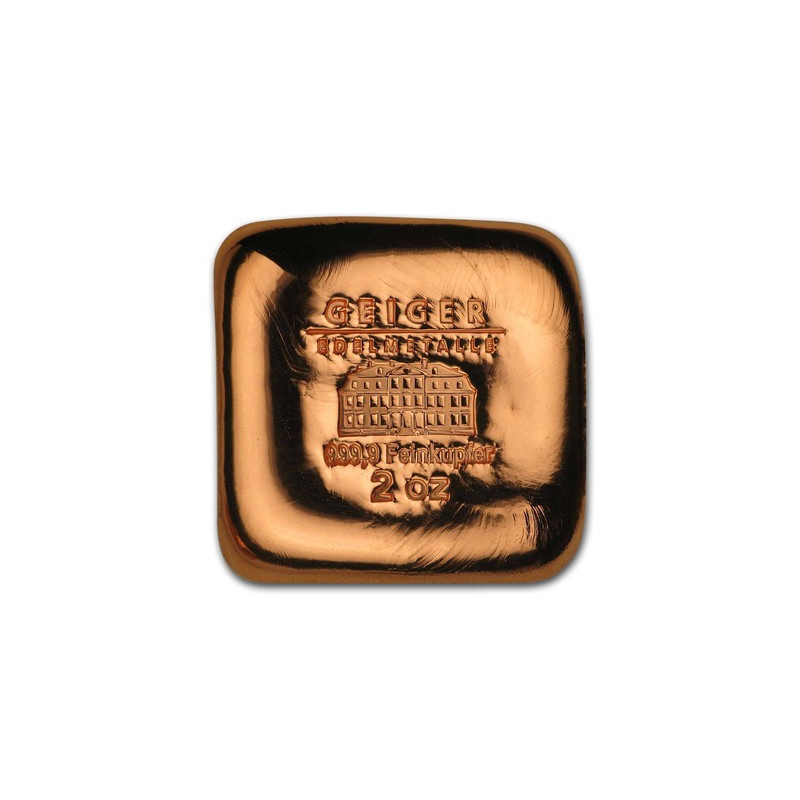 Geiger Copper Bar, 2 oz. Geiger Copper Bar, 2 oz.