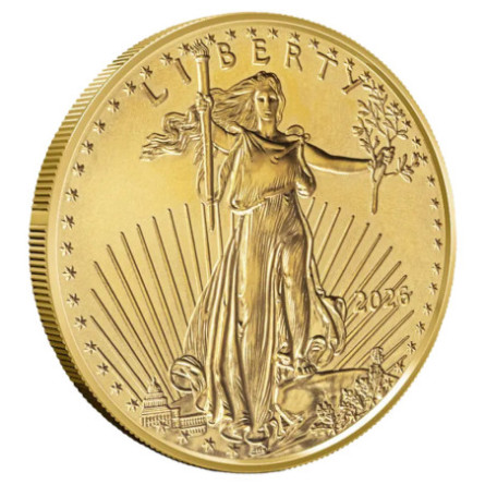 Złota Moneta Amerykański Orzeł 2026 1/2 uncji