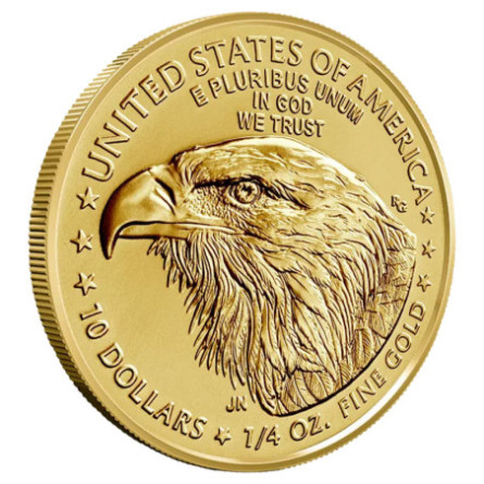 Złota Moneta Amerykański Orzeł 2026 1/4 uncji