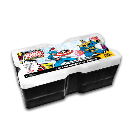 Srebrna Moneta Marvel Captain America vs Thanos 2025, 1 uncja - box