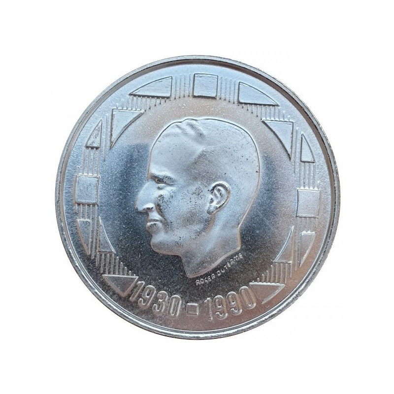 Srebrna Moneta Belgia 500 Franków, 1990-1991, 22,85 grama - 2