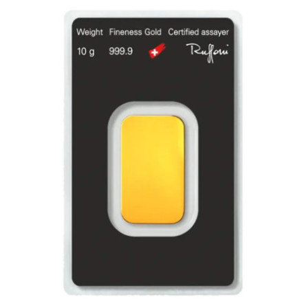 Argor-Heraeus 10g Investment Gold Bar