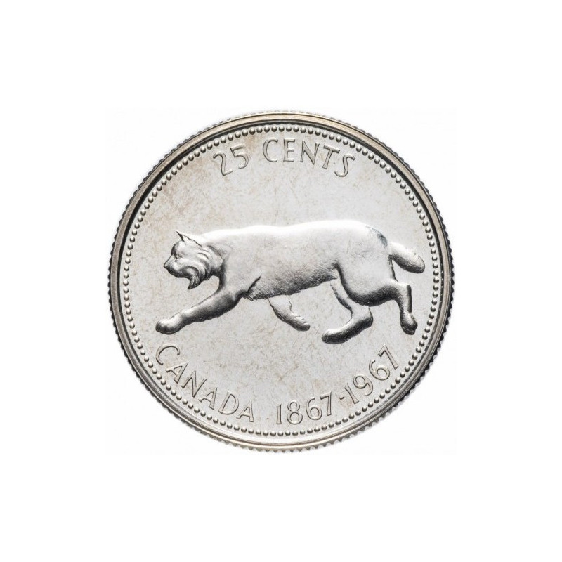 Silver Coin Canada 50 Cents, 5.83 gram reverse