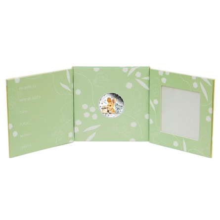 Srebrna Moneta Newborn Baby 2026 Proof, 1/2 uncji - rewers